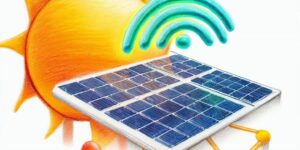 Conexão Wi-Fi de inversores solares